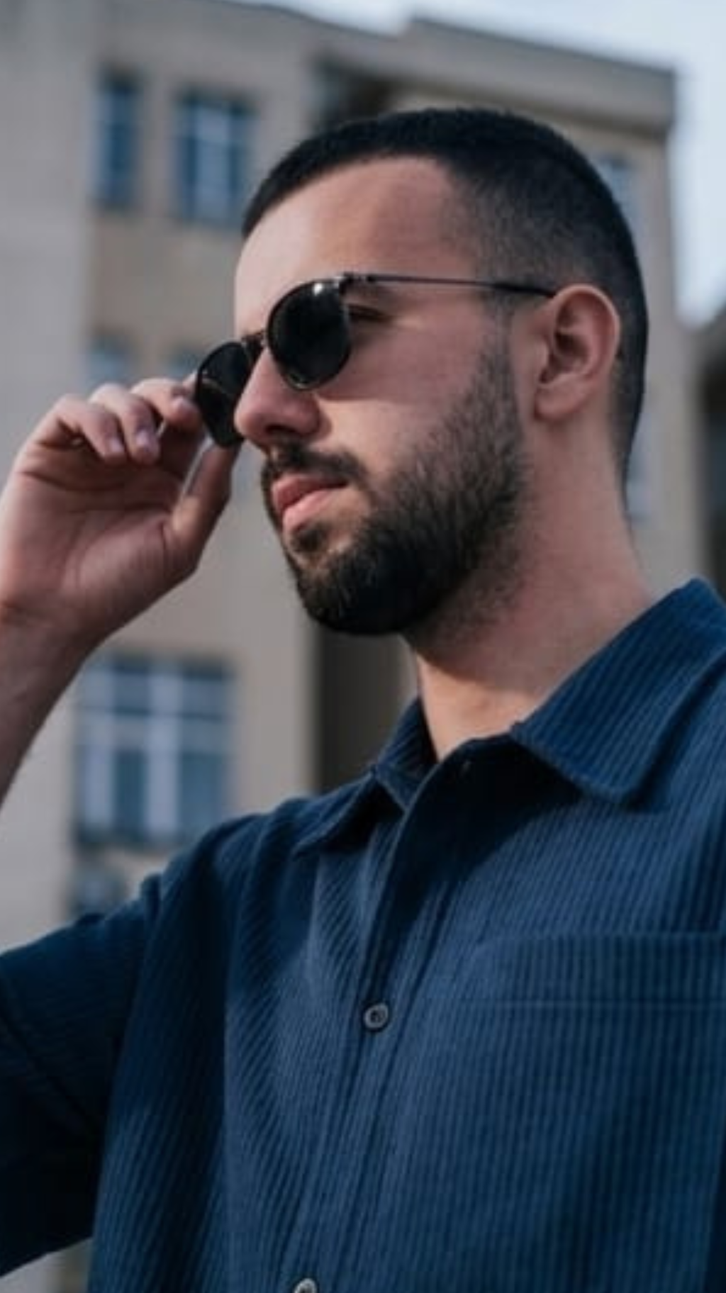 Textured Cuban Collar Shirt - Image 4