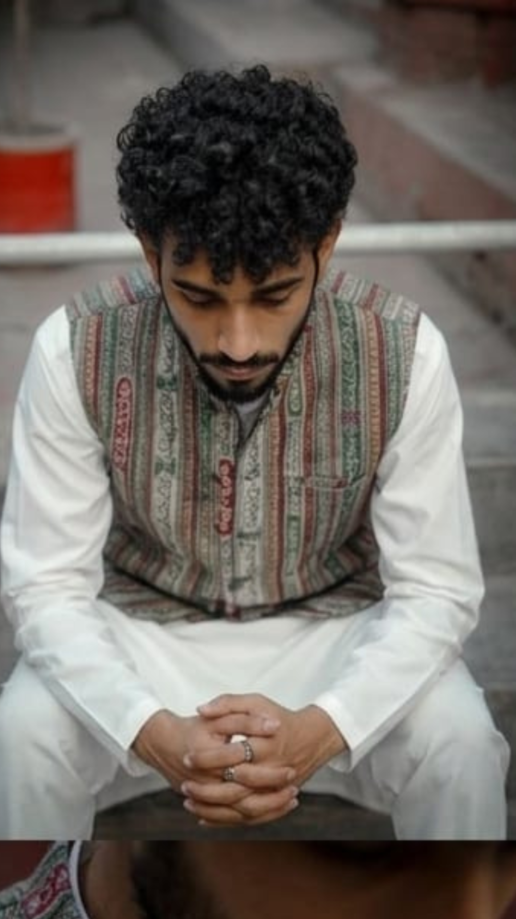 Heritage Weave Nehru Jacket Set - Image 2