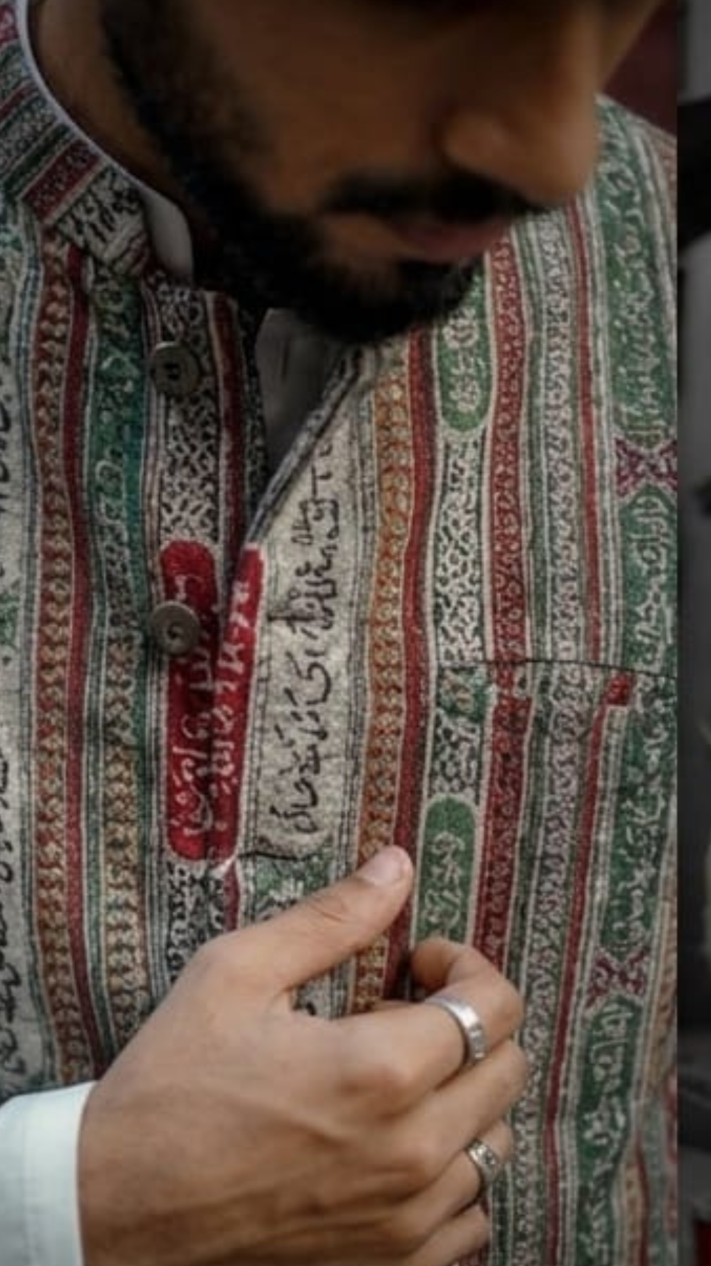 Heritage Weave Nehru Jacket Set