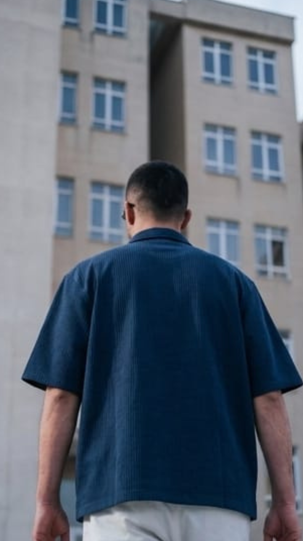 Textured Cuban Collar Shirt - Image 2