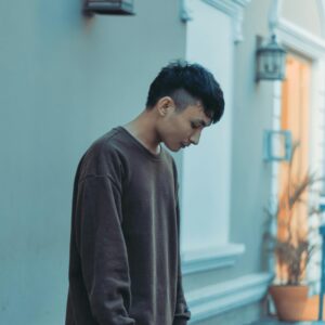 Oversized Brown Crewneck Sweatshirt